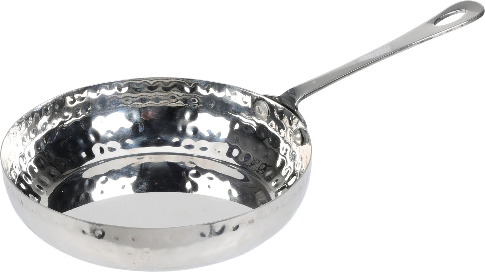 Stekepanne hamret dia 14 cm A12441420 by Koop color Silver