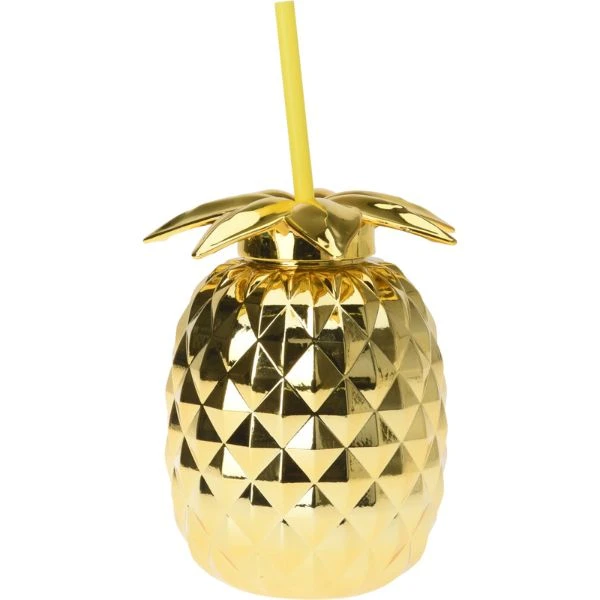 Drikkekrus ananas gull 750 ml 170482100 by Koop color Goud