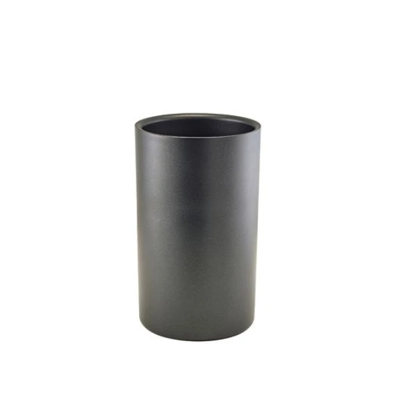 Metallic vinkjøler Genware sort rustfritt stål 003MTBK by Genware color Svart
