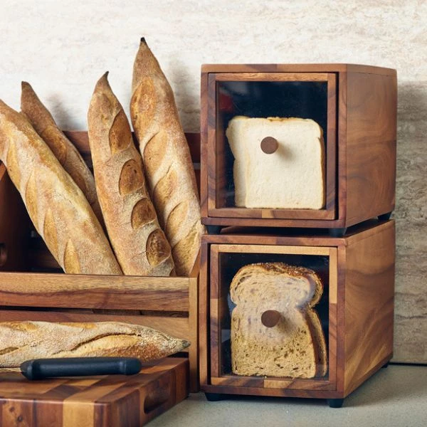 Akasietre Brødboks GN 1/3 Genware WBB-3218 by Genware color Svart
