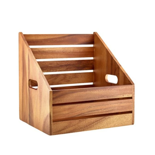 Akasietrekasse med skrå vinkel GN 1/2 GenWare RSR-W3226A by Genware color Svart
