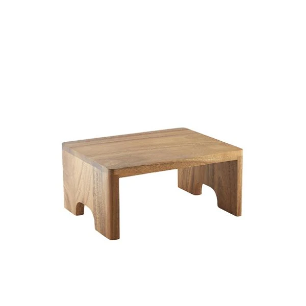 Genware Akasietre Buffet Riser GN 1/4 10cm (H) RSR-WGN14 by Genware color Svart