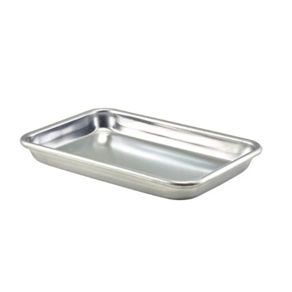 Langpanne i aluminium fra GenWare 24 x 16,5 x 2 cm 50-100 by Genware color Svart