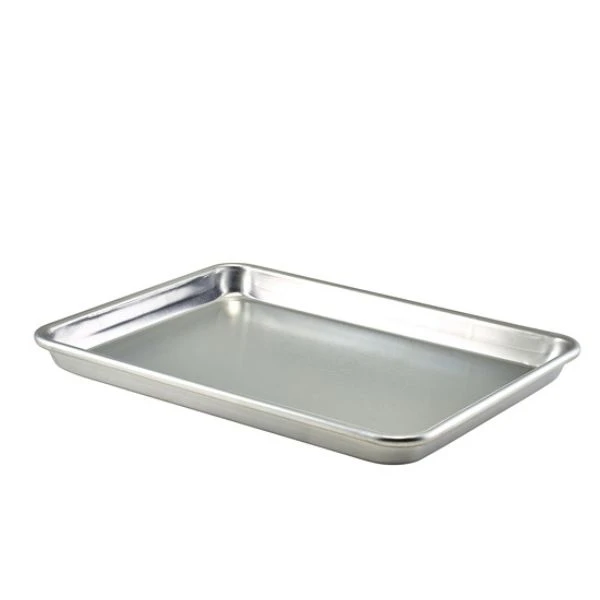 Aluminiumsbakeplate 37 x 27 x 2 cm Genware 51-145 by Genware color Svart