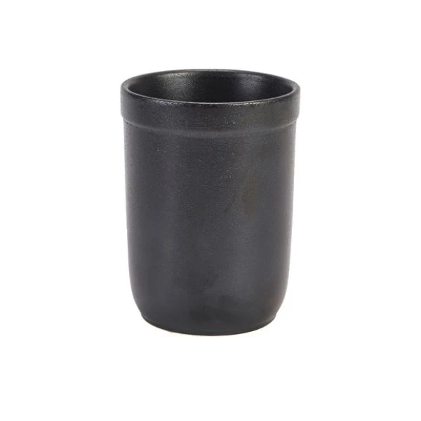 Smidd Stoneware Bestikkholder Genware - 9 x 12 cm CT-CH9TR by Genware color Svart