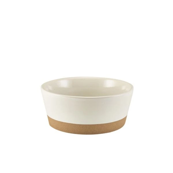Kava Hvit Steintøyskål 15,5 cm fra Genware BW-KW15 by Genware color Svart