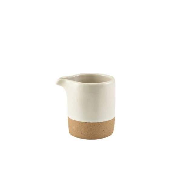 GenWare Kava Hvit Steintøymugge 9 cl/3,2 oz JUG-KW9 by Genware color Svart