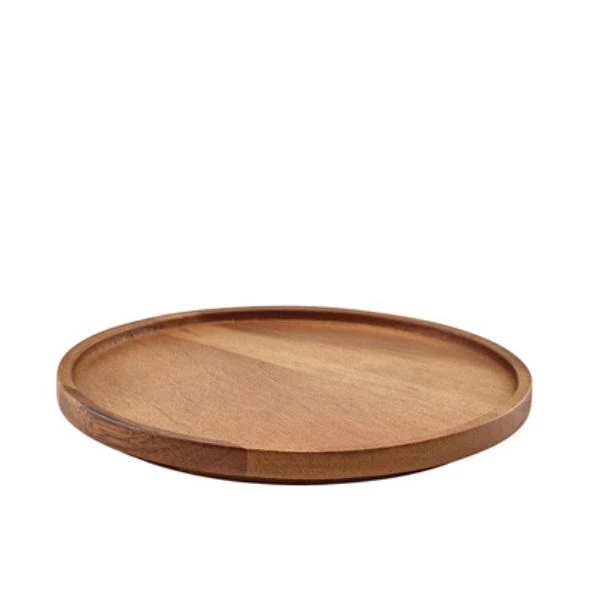 Akasietre Presentasjonstallerken 20,5 cm Genware WPPR21 by Genware color Svart