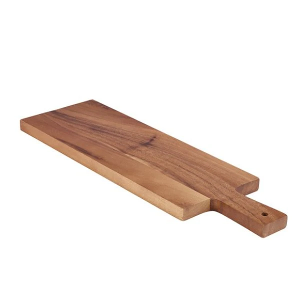 Akasietre Serveringsbrett 38 x 15 x 2 cm Genware WPB3815 by Genware color Svart