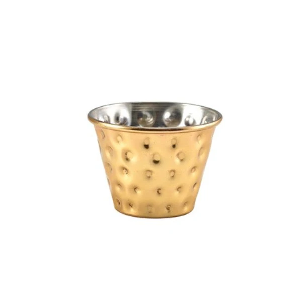 GenWare Forgylt Hamret Ramekin 71 ml/2,5 oz RAMSTH2GD by Genware color Svart
