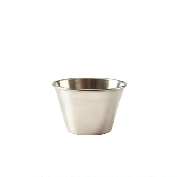 GenWare Rustfritt Stål Ramekin 17cl/6oz RAMST6 by Genware color Svart