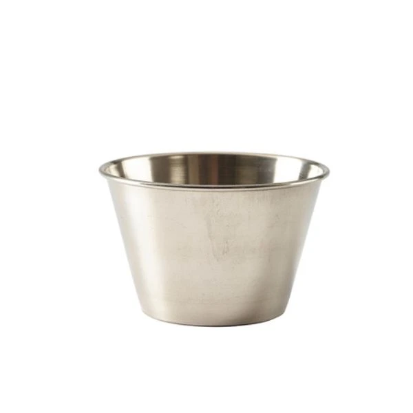 GenWare Rustfritt Stål Ramekin 22,7 cl/8 oz RAMST8 by Genware color Svart