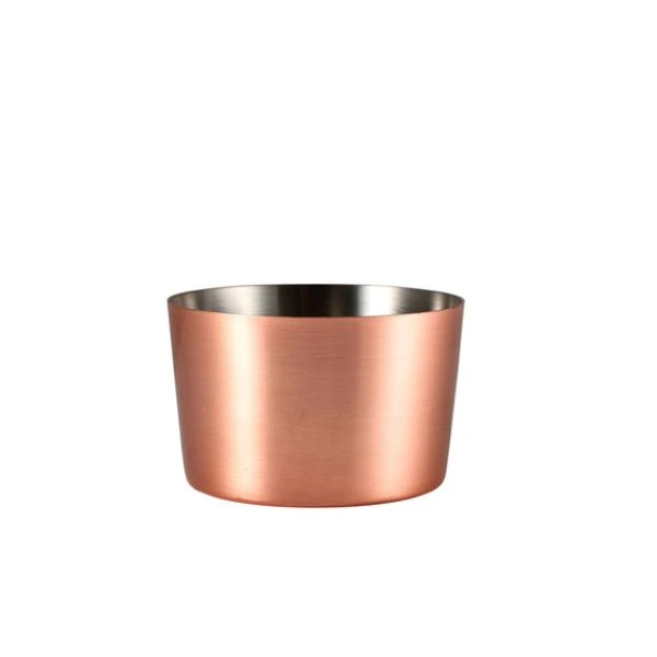 GenWare kobberbelagt mini serveringskopp 8 x 5 cm SVC5C by Genware color Svart
