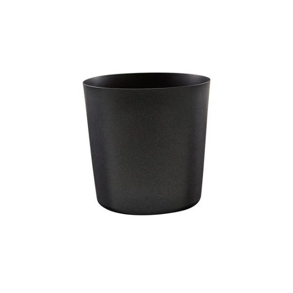 Metallic Sort Serveringskopp fra GenWare 8,5 x 8,5 cm SVC8MTBK by Genware color Svart