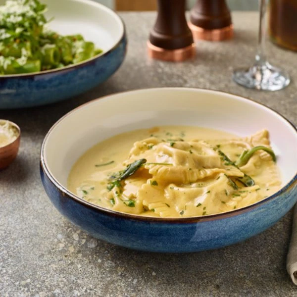 Terra Aqua Blå To-tonet Coupeskål 22cm Genware CBT-PBL22 by Genware color Svart
