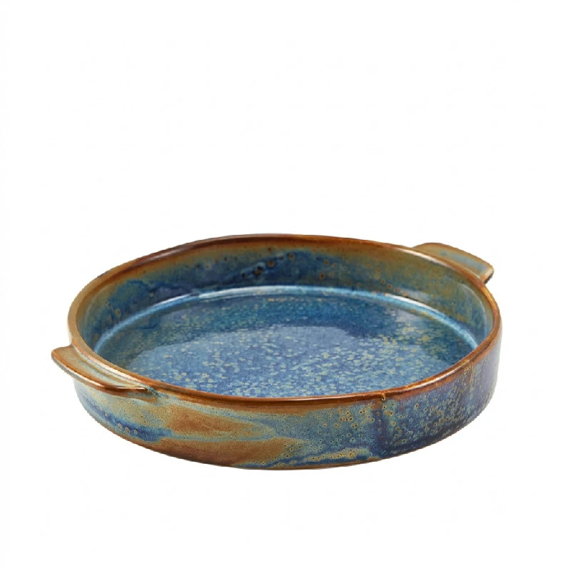 Terra Aqua Blå Rundt Ørefat 20,3 cm Genware RD-PBL20 by Genware color Svart