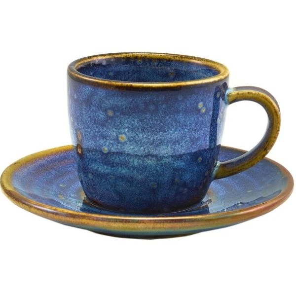 Terra Aqua Blå Underkopp 11,5 cm Genware SCR-PBL11 by Genware color Svart