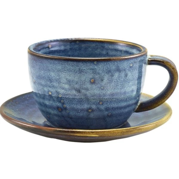 Terra Aqua Blå Underkopp 14,5 cm Genware SCR-PBL14 by Genware color Svart