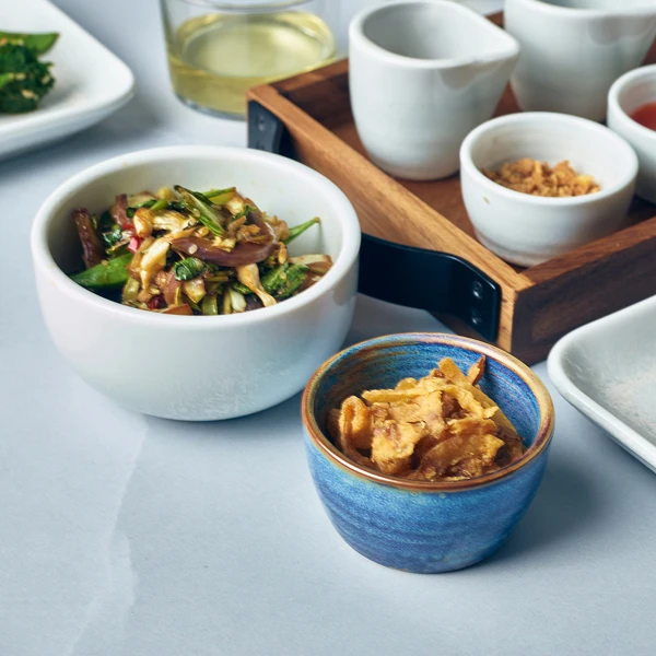 Terra Aqua Blå Ramekin 45 ml/1,5 oz Genware RAM-PBL1 by Genware color Svart