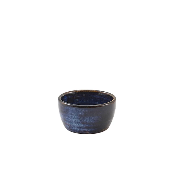 Terra Aqua Blå Ramekin 7cl/2.5oz Genware RAM-PBL2 by Genware color Svart