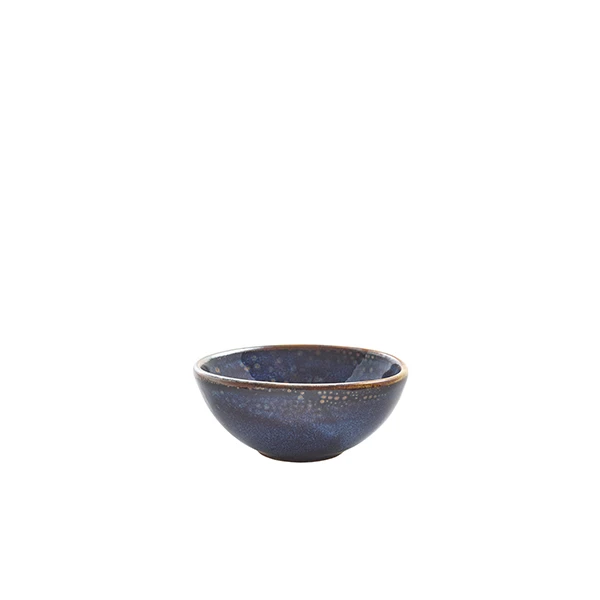 Terra Aqua Blue Organisk Ramekin 85ml Genware RAM-PBLG3 by Genware color Svart