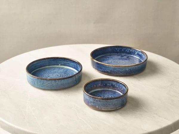 Terra Aqua Blå Presentasjonsskål 13 cm Genware PB-PBL13 by Genware color Svart