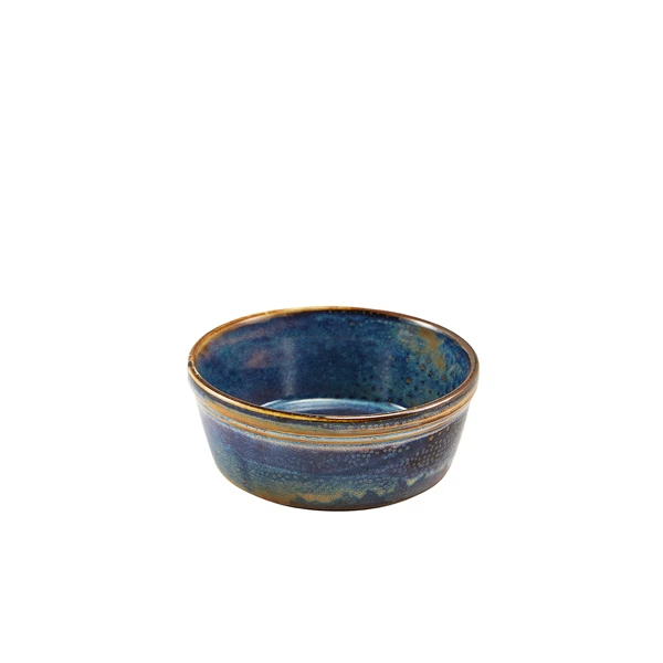 Terra Aqua Blå Rund Paiform 13,6 cm - Genware PD-PBL14 by Genware color Svart