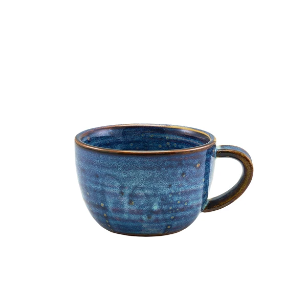 Terra Aqua Blå Kaffekopp 22cl/7,75oz Genware CUP-PBL23 by Genware color Svart