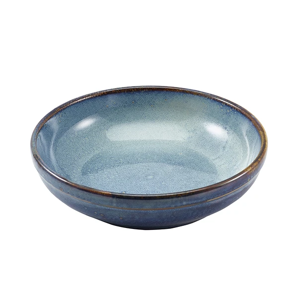 Terra Aqua Blå Coupe Skål 23cm Genware CB-PBL23 by Genware color Svart