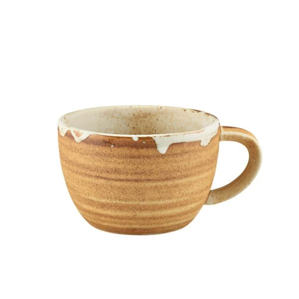 Terra Roko Sand Kaffekopp 28,5 cl/10 oz - Genware CUP-RKS28 by Genware color Svart