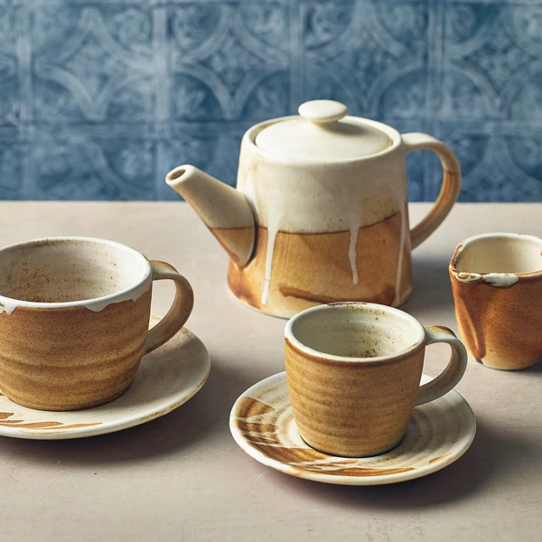 Terra Roko Sand Mugge 9cl/3oz Genware JUG-RKS9 by Genware color Svart