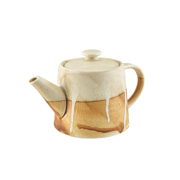 Terra Roko Sand Tekanne 50 cl/17,6 oz Genware TP-RKS50 by Genware color Svart