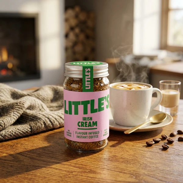 Instant Kaffe med Irish Cream-smak 50g Littles 71079212 by Littles color Svart