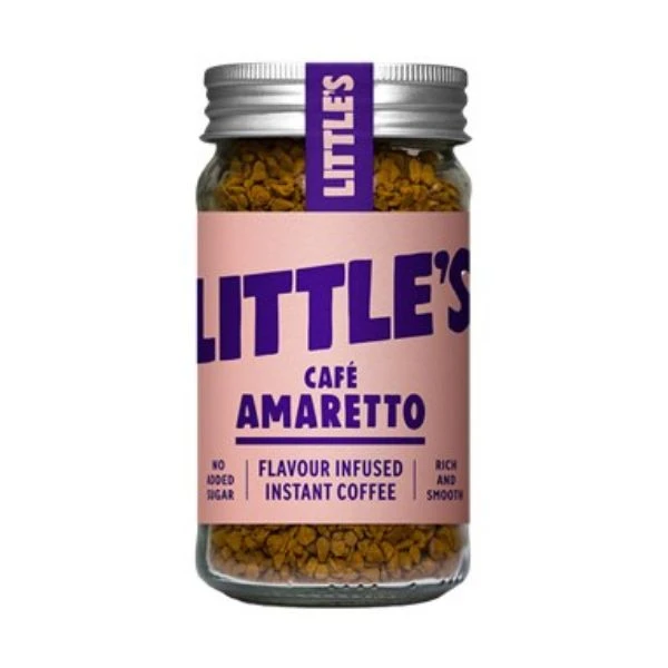 Instant Kaffe med Amarettosmak 50g Littles 71079213 by Littles color Svart