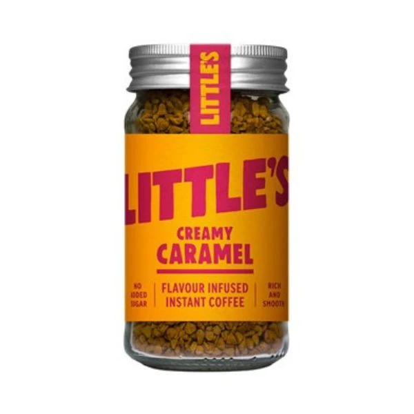 Instant Kaffe med kremet karamellsmak 50g Littles 71079214 by Littles color Svart