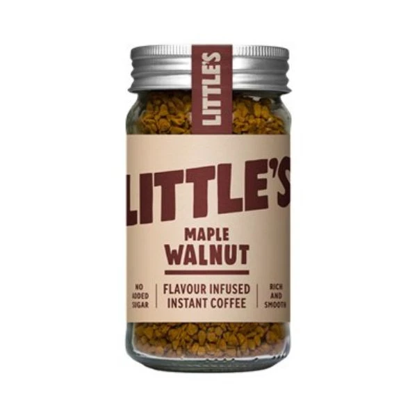 Instant Kaffe m lønn & valnøttsmak 50g Littles 71079215 by Littles color Svart