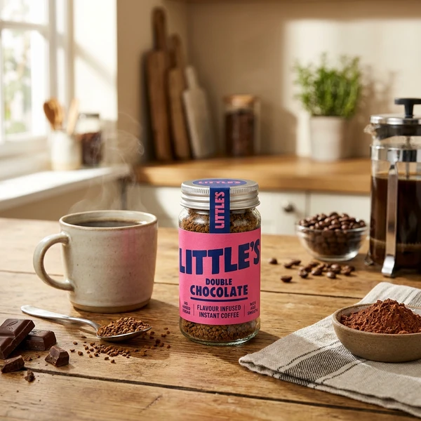 Instant Kaffe med Sjokoladesmak 50g Littles 71079216 by Littles color Svart