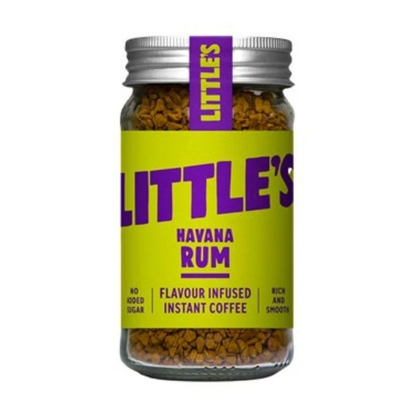 Instant Kaffe med romsmak 50g Littles 71079217 by Littles color Svart