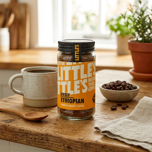 Instant etiopisk kaffe 100g Littles 71079241 by Littles color Svart
