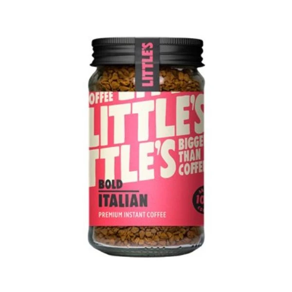 Instant Ita. mørkbrent kaffe 100g Littles 71079242 by Littles color Svart
