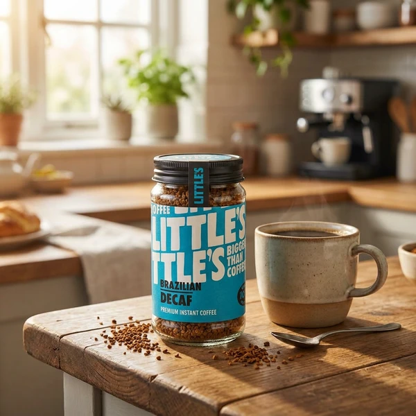 Instant Brazil koffeinfri kaffe 100g Littles 71079244 by Littles color Svart