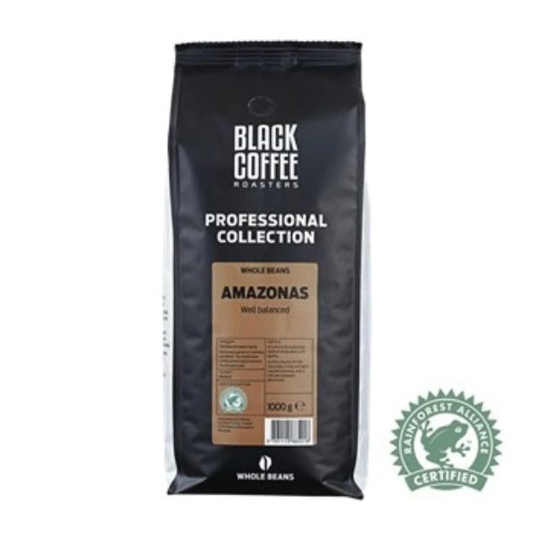 Black Coffee Roasters PRO Amazonas 1kg Hele Bønner 404103101 by Black Coffee Roaster color Svart