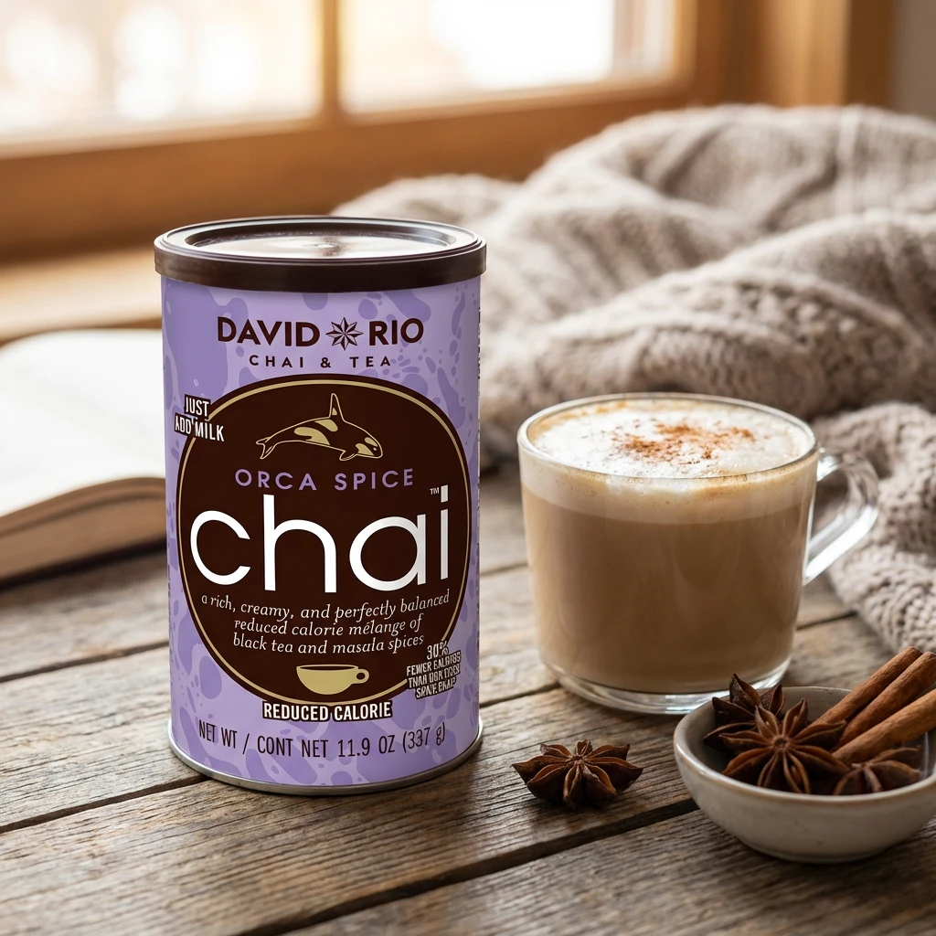 David Rio Chai Orca Spice Sukkerfri 337 g 40447050 by DAVID RIO color Svart