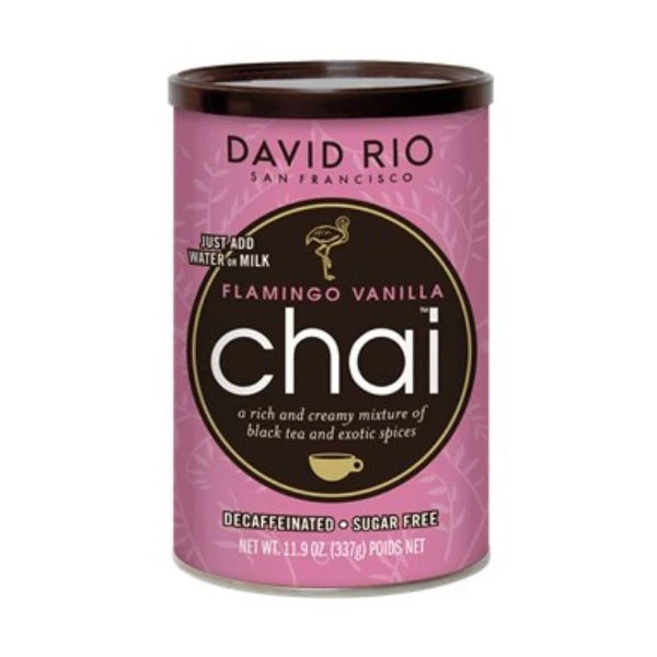 David Rio Chai Flamingo Vanilla Decaf 337g 40447070 by DAVID RIO color Svart