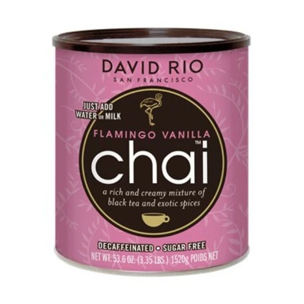 David Rio Chai Flamingo Vanilla Decaf 1,52 kg 40737070 by DAVID RIO color Svart