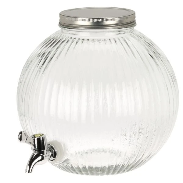 Drikkedispenser glass 5,5L CD1200180 by Koop color Helder