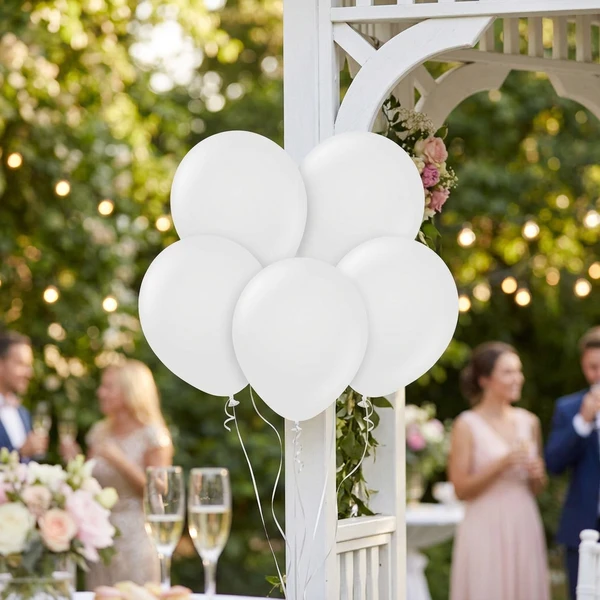 Hvite ballonger 10 stk. CB-1PBI by Godan color Svart