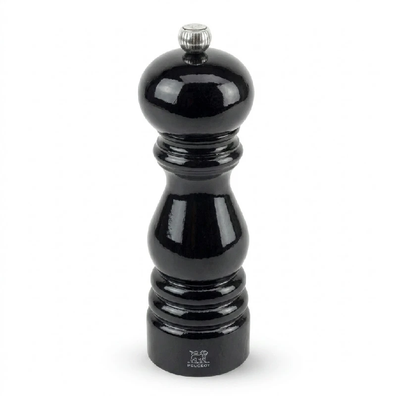 Peugeot Paris Saltkvern 18 cm Sort lakk Bøk 15879 by Peugeot color Svart