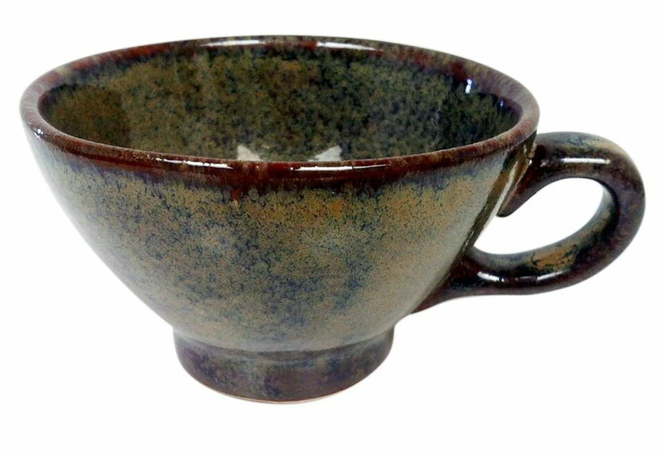 Brun steintøykopp Ø10,5 cm 5010900  color Bruin