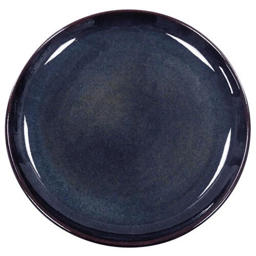 Tallerken 19 cm - Blått steintøy 5010954 by stentøj color Blauw